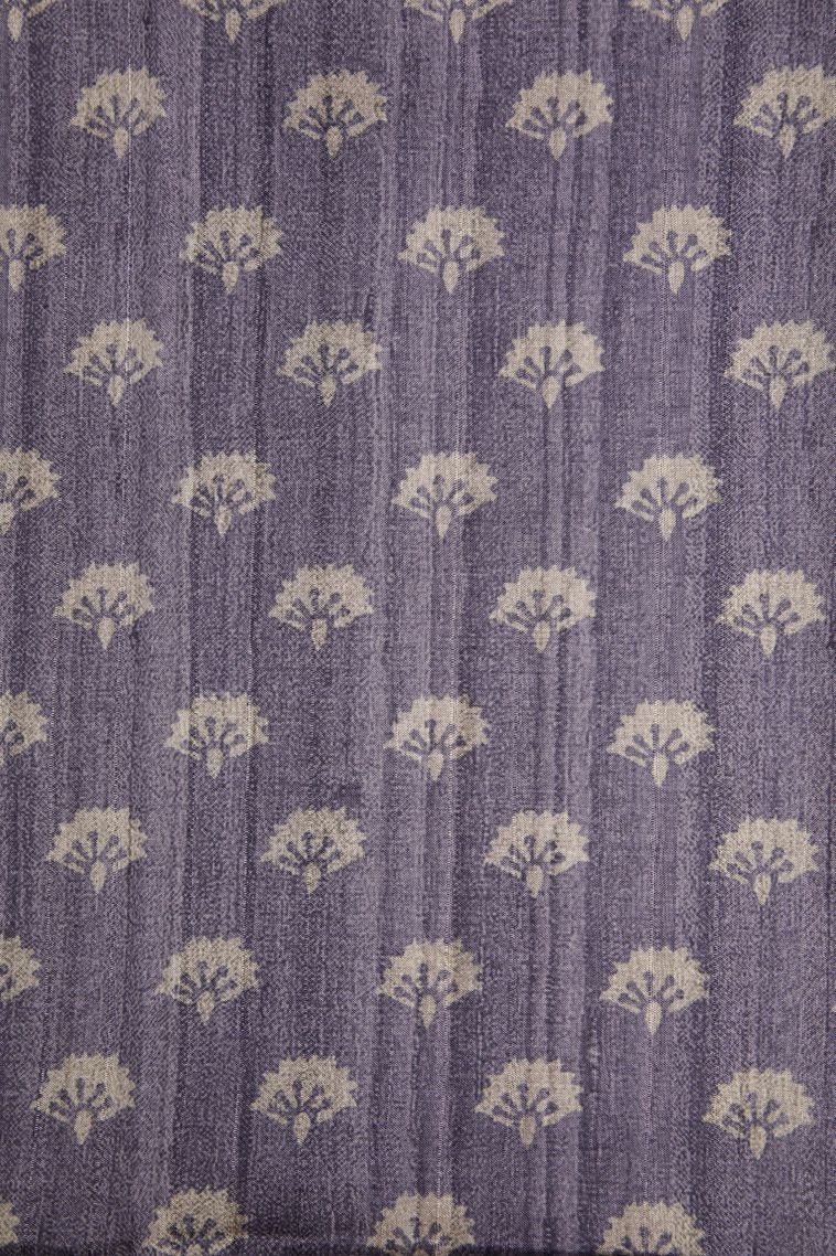 Coconut White Tussar Saree with Gold Zari Plain view 3