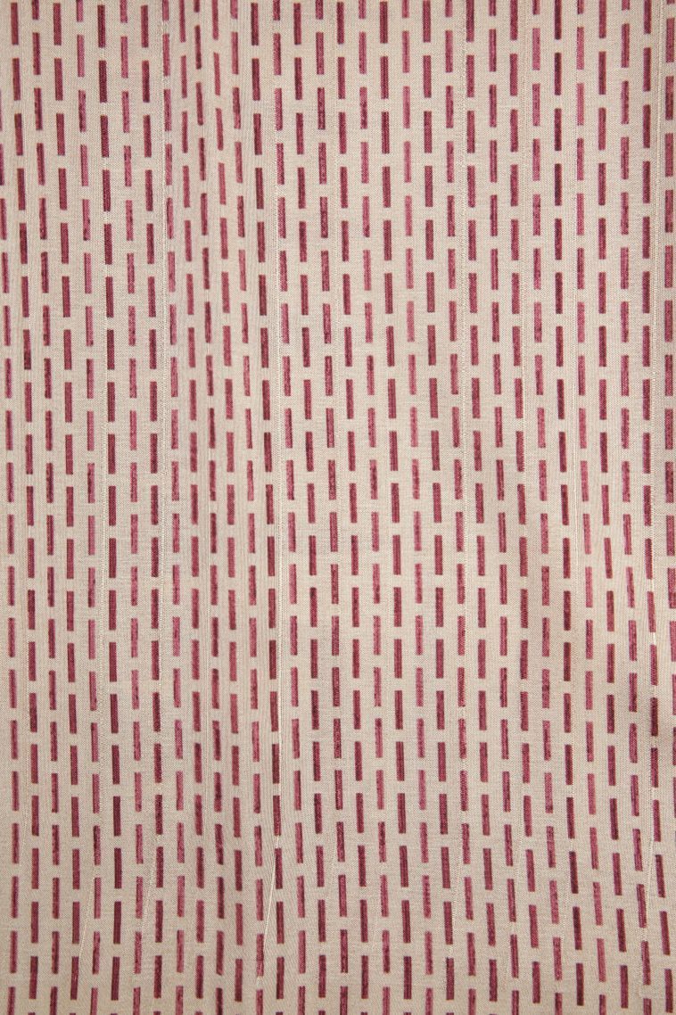 Wood Brown Tussar Saree with Without Zari Zari Plain view 3