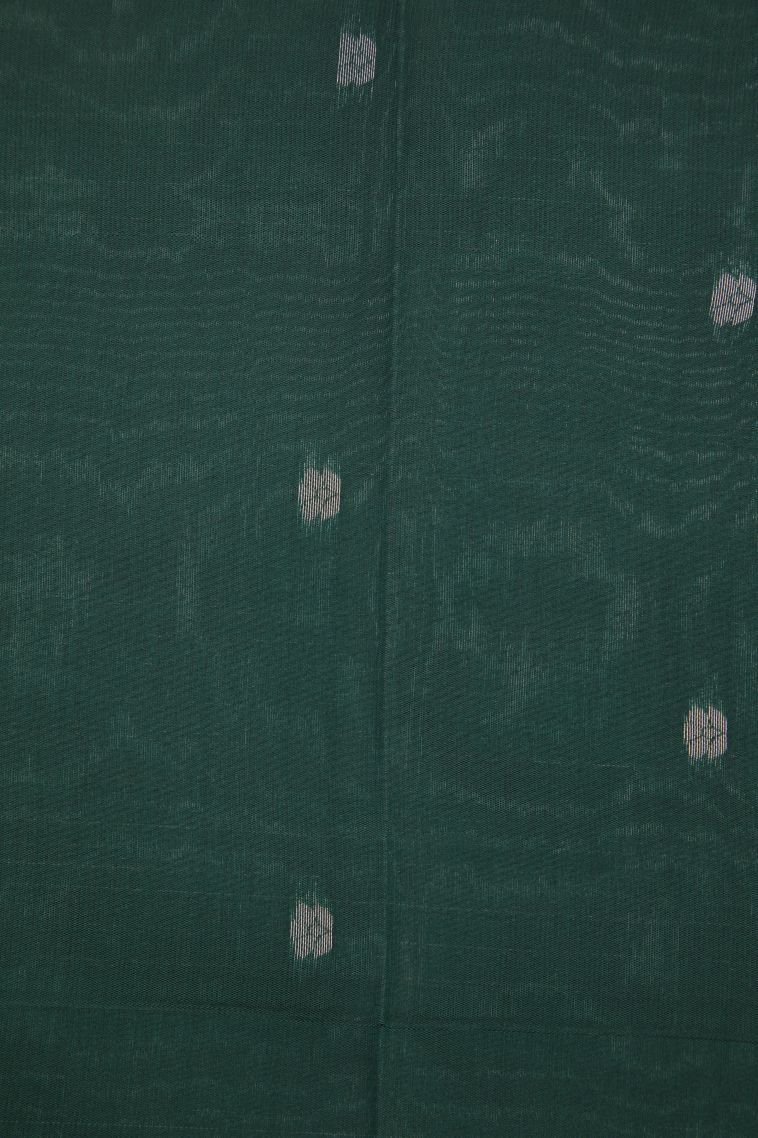 Punch Pink Visiri Madippu Silk Sarees with Silver Zari Floral Patterns view 3