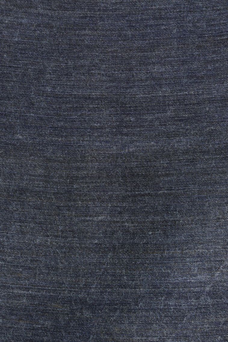 Charcoal Black Chanderi Cotton Sarees with Without Zari Zari Floral Patterns view 3