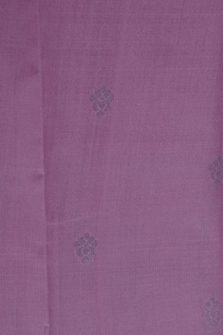 Arctic Blue Visiri Madippu Silk Sarees with Silver Zari Floral Patterns view 3