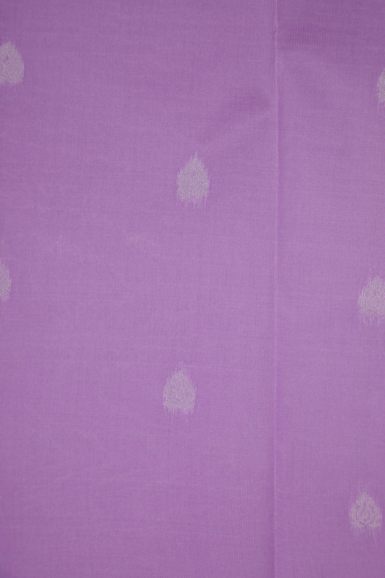 Cream White Visiri Madippu Silk Sarees with Silver Zari Floral Patterns view 3