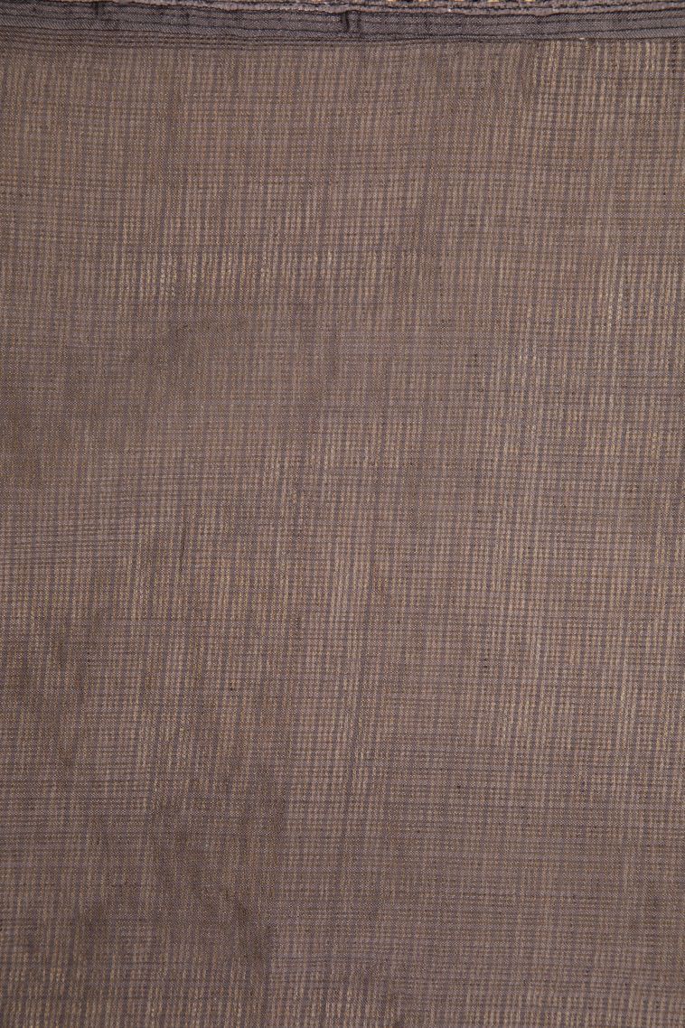 Abbey Black Organza Saree with Without Zari Zari Floral Patterns view 3