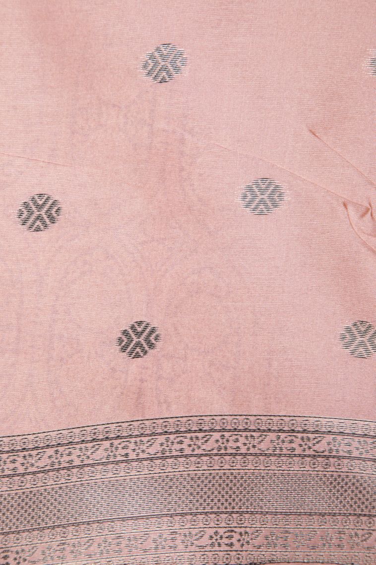 Lemon Yellow Tussar Saree with Without Zari Zari Floral Patterns view 3