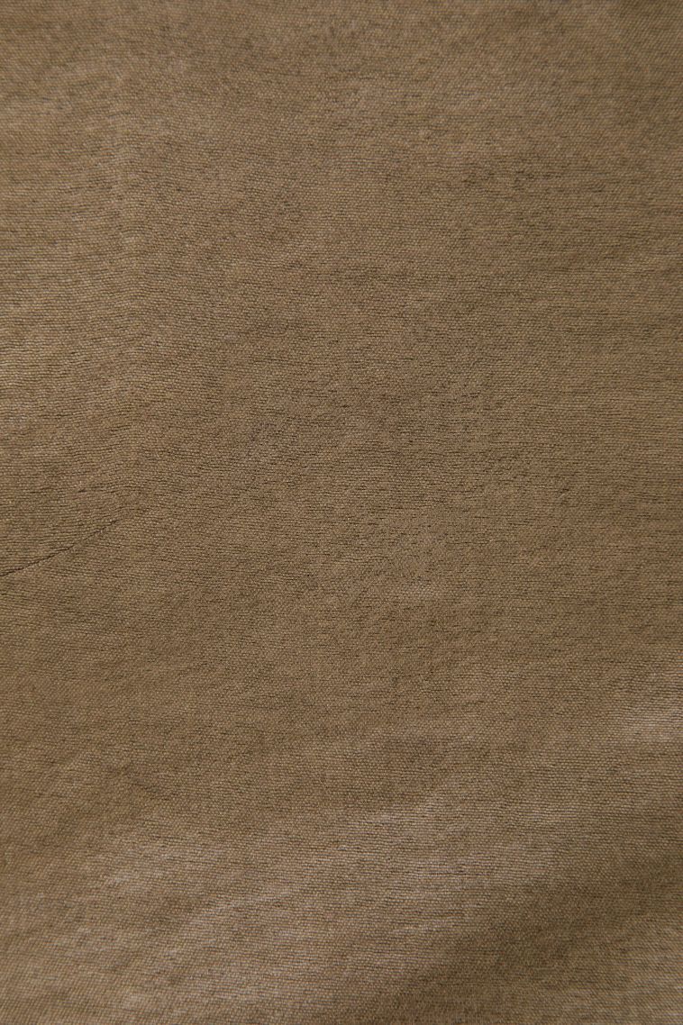 Moccon Green Tussar Saree with Without Zari Zari Buttis (small Dots Or Motifs) view 3