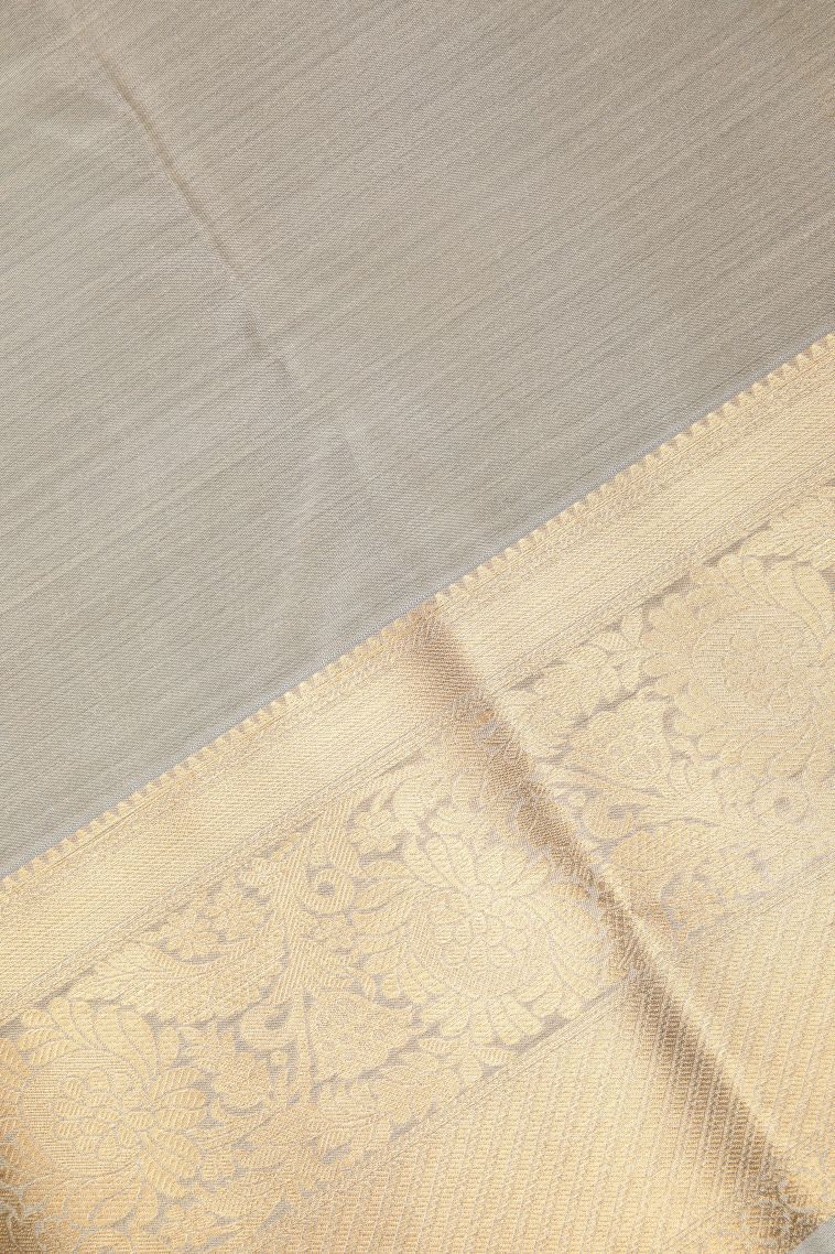 Coral Pink Soft Silk Sarees with Without Zari Zari Floral Patterns view 3