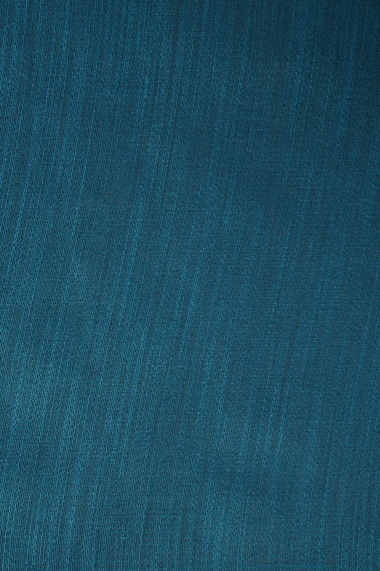 Cerulean Blue Tussar Saree with Silver Zari Floral Patterns view 3