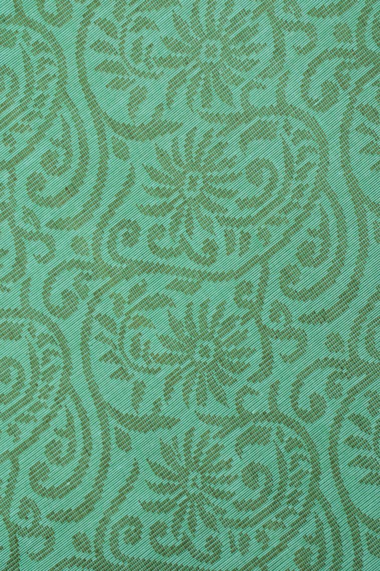 Lime Green Kovai Cotton Sarees with Without Zari Zari Buttis (small Dots Or Motifs) view 3