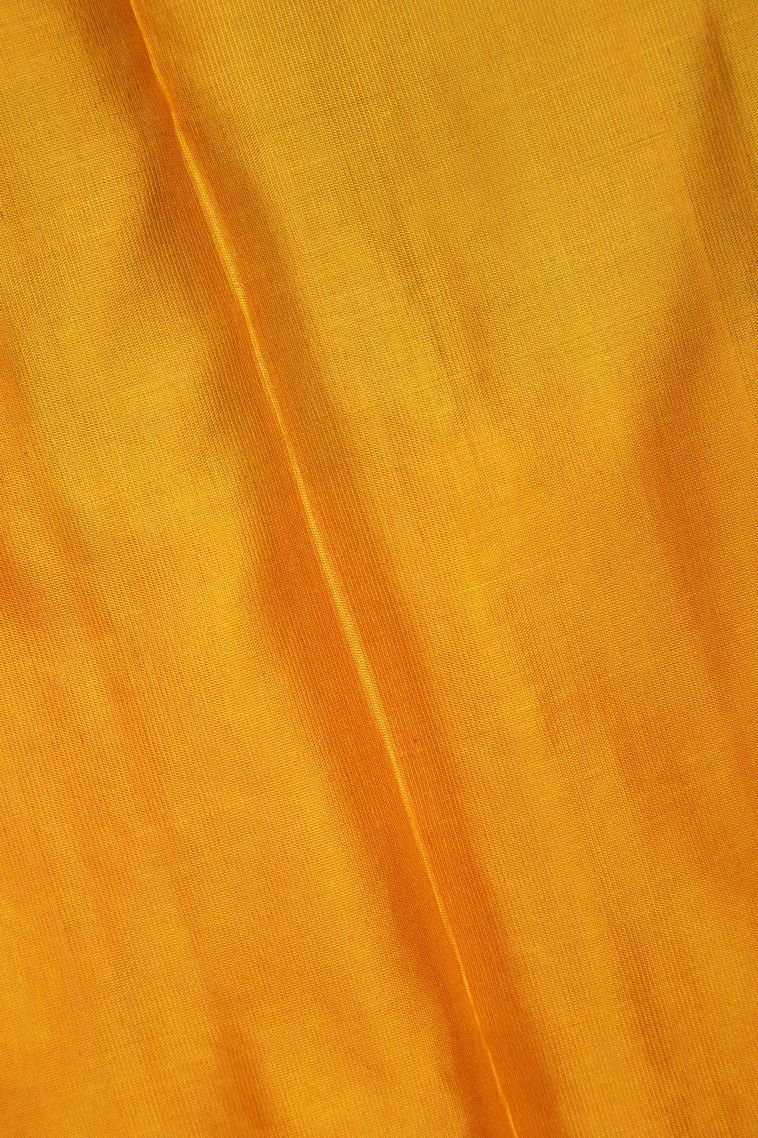 Admiral Blue Soft Silk Saree with Silver Zari Geometric Shapes view 3