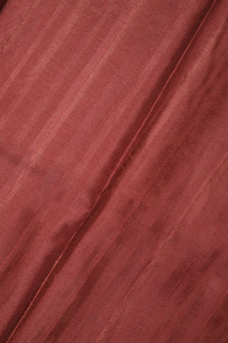 Gold Tussar Saree with Without Zari Zari Buttis (small Dots Or Motifs) view 3