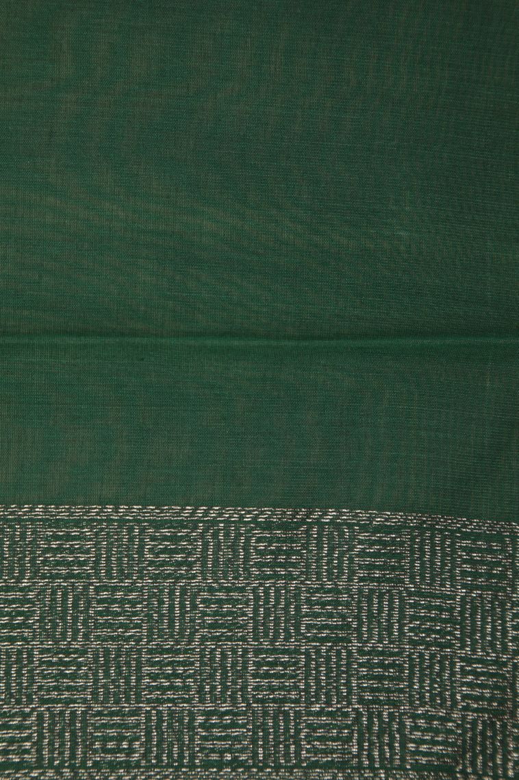 Gold Silk Cotton Sarees with Bronze Zari Buttis (small Dots Or Motifs) view 3