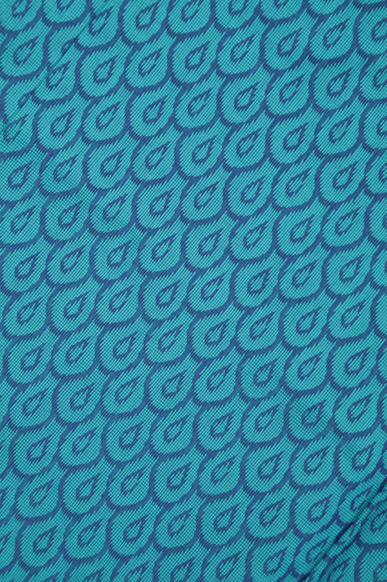 Admiral Blue Silk Cotton with Without Zari Zari Buttis (small Dots Or Motifs) view 3