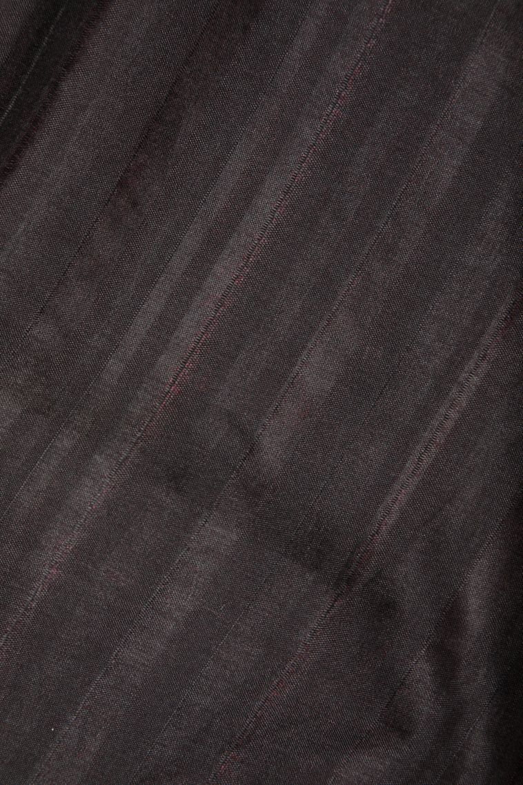 Bubblegum Pink Tussar Saree with Without Zari Zari Buttis (small Dots Or Motifs) view 3