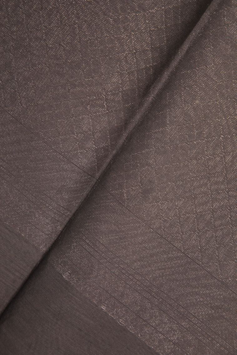 Damp Black Silk Cotton Sarees with Silver Zari Buttis (small Dots Or Motifs) view 3