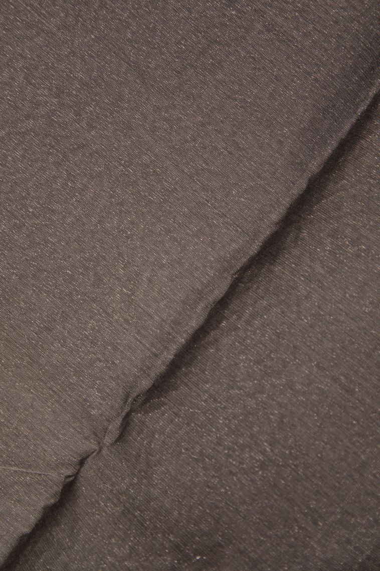 Apple Red Silk Cotton Sarees with Bronze Zari Buttis (small Dots Or Motifs) view 3