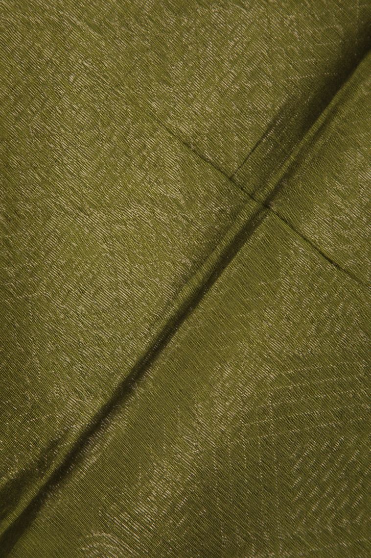 Berry Red Silk Cotton Sarees with Bronze Zari Buttis (small Dots Or Motifs) view 3