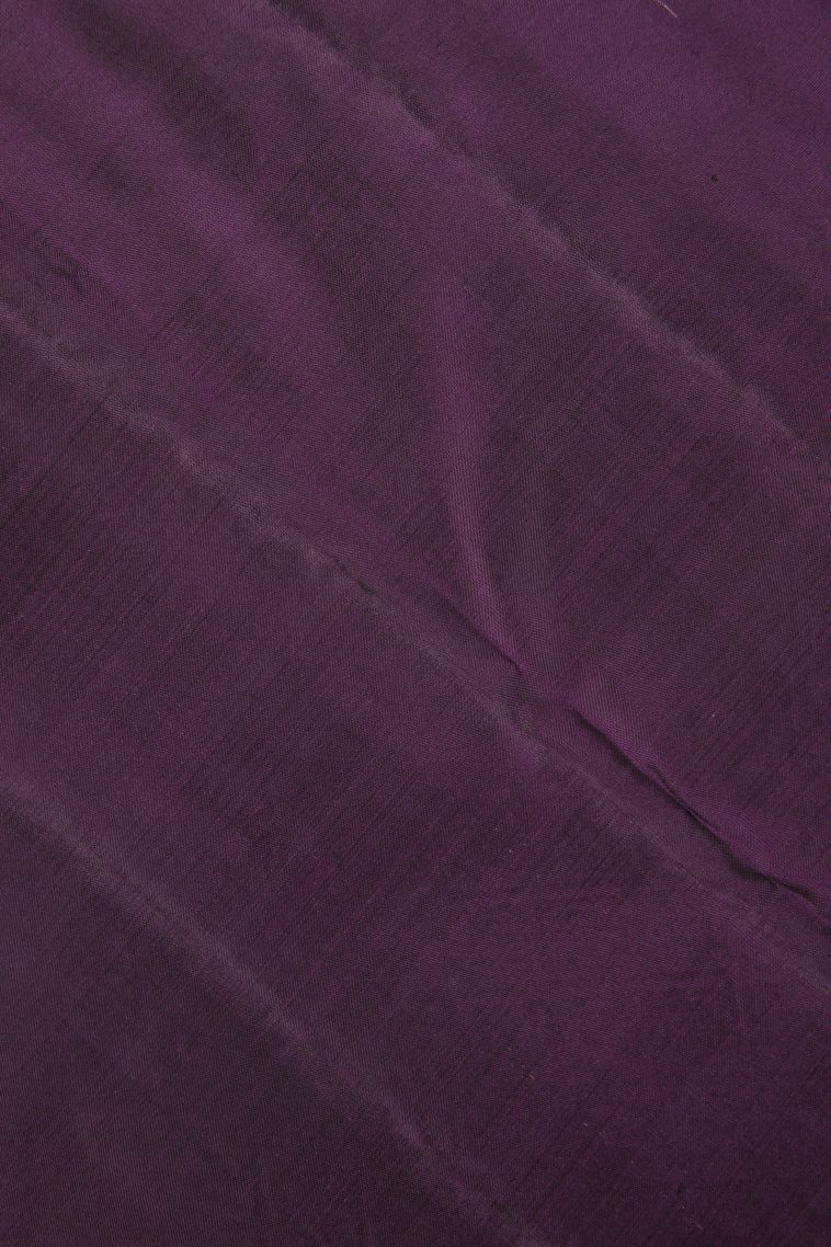 Arctic Blue Soft Silk Saree with Silver Zari Tribal Or Folk Art view 3