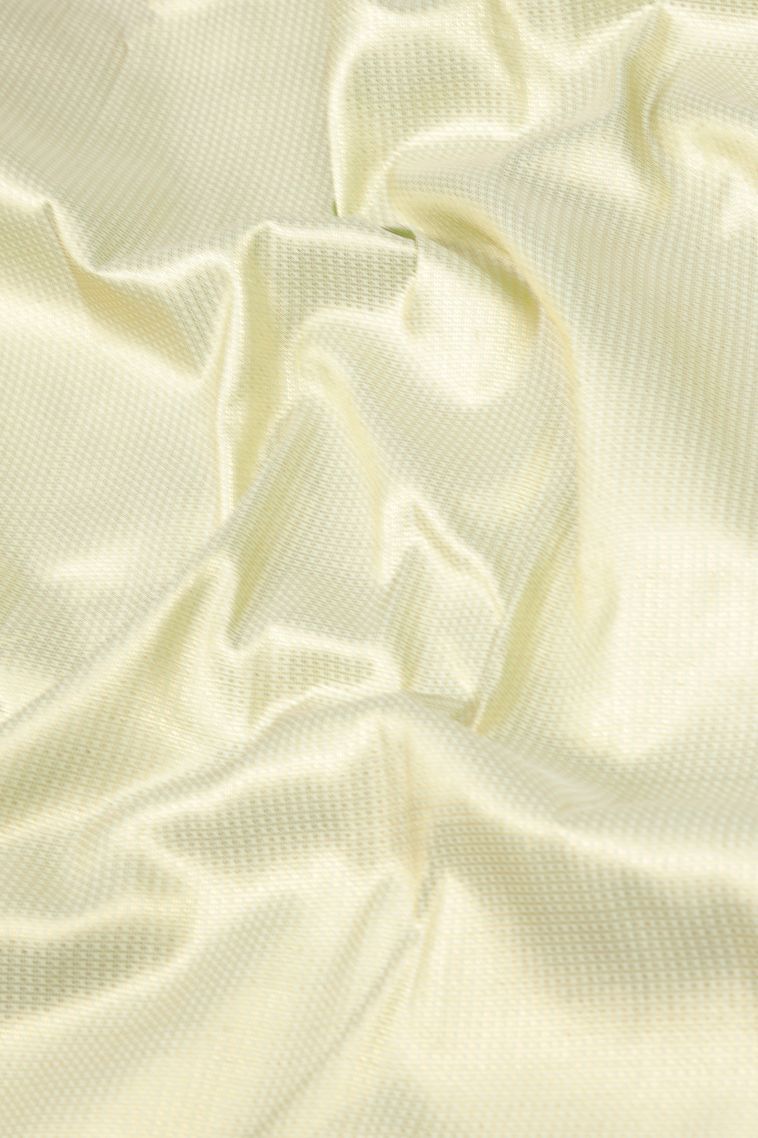 Rose  Red Samudrika Pattu with Copper Zari Floral Patterns view 3