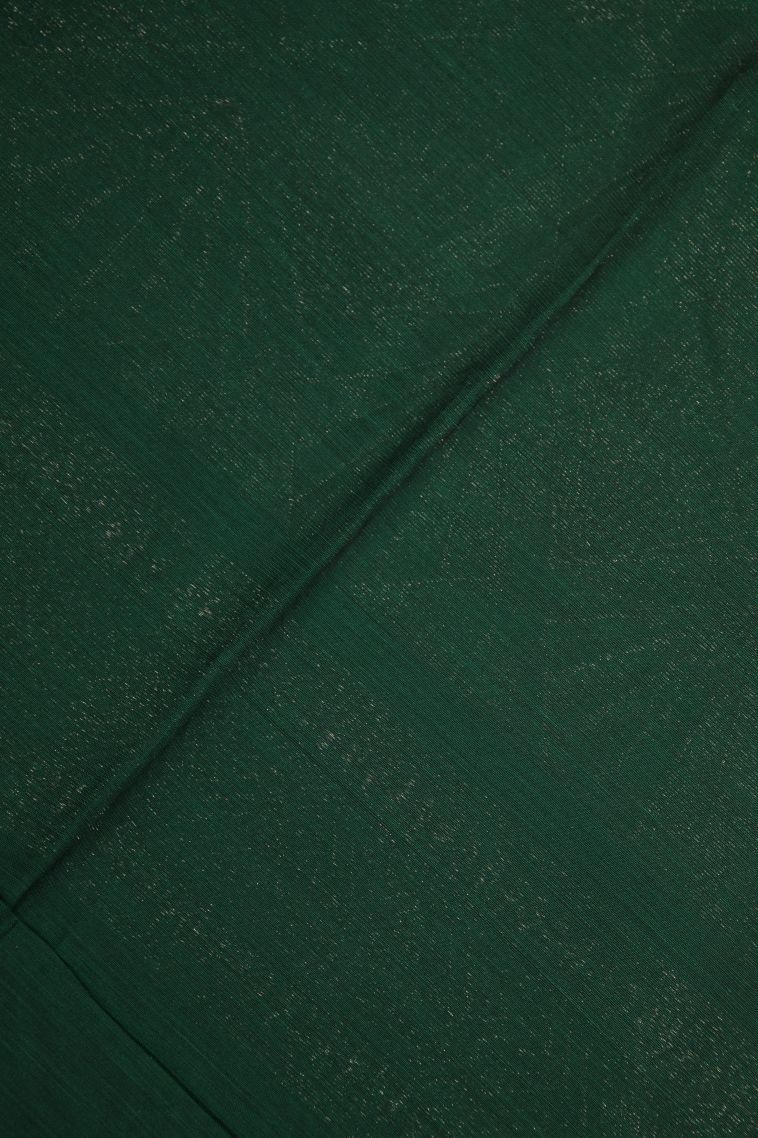 Rich Gold Silk Cotton Sarees with Silver Zari Buttis (small Dots Or Motifs) view 3