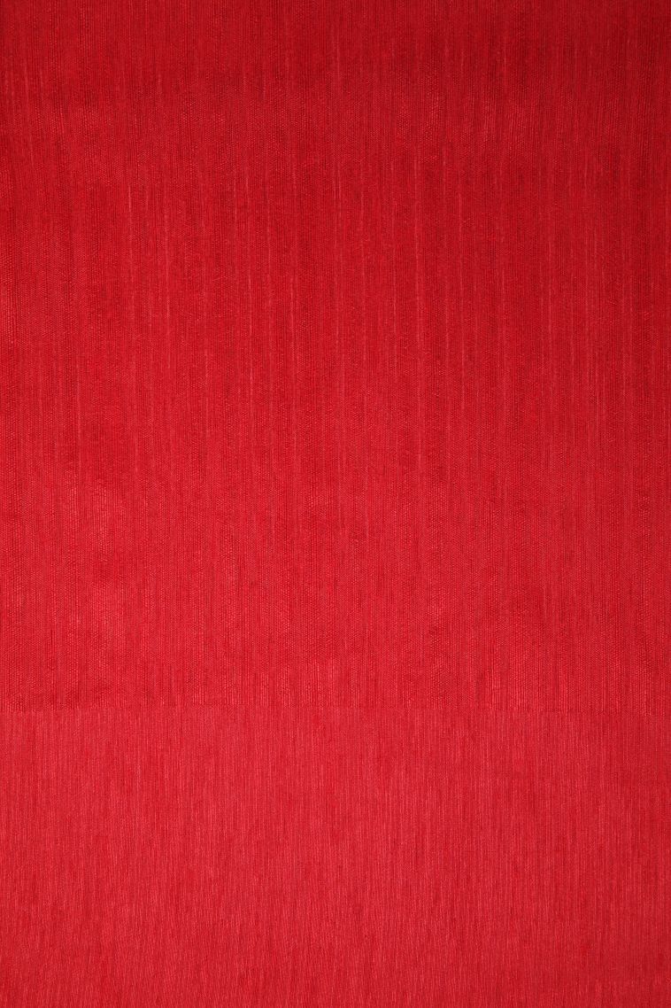 Rose  Red Tussar Saree with Without Zari Zari Buttis (small Dots Or Motifs) view 3