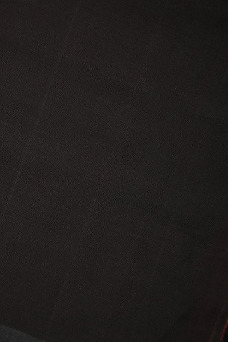 Berry Red Pure Handloom Kovai Cotton with Without Zari Zari Buttis (small Dots Or Motifs) view 3