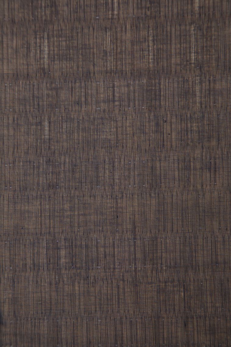 Denim Blue Kanchi Cotton Sarees with Without Zari Zari Stripes view 3