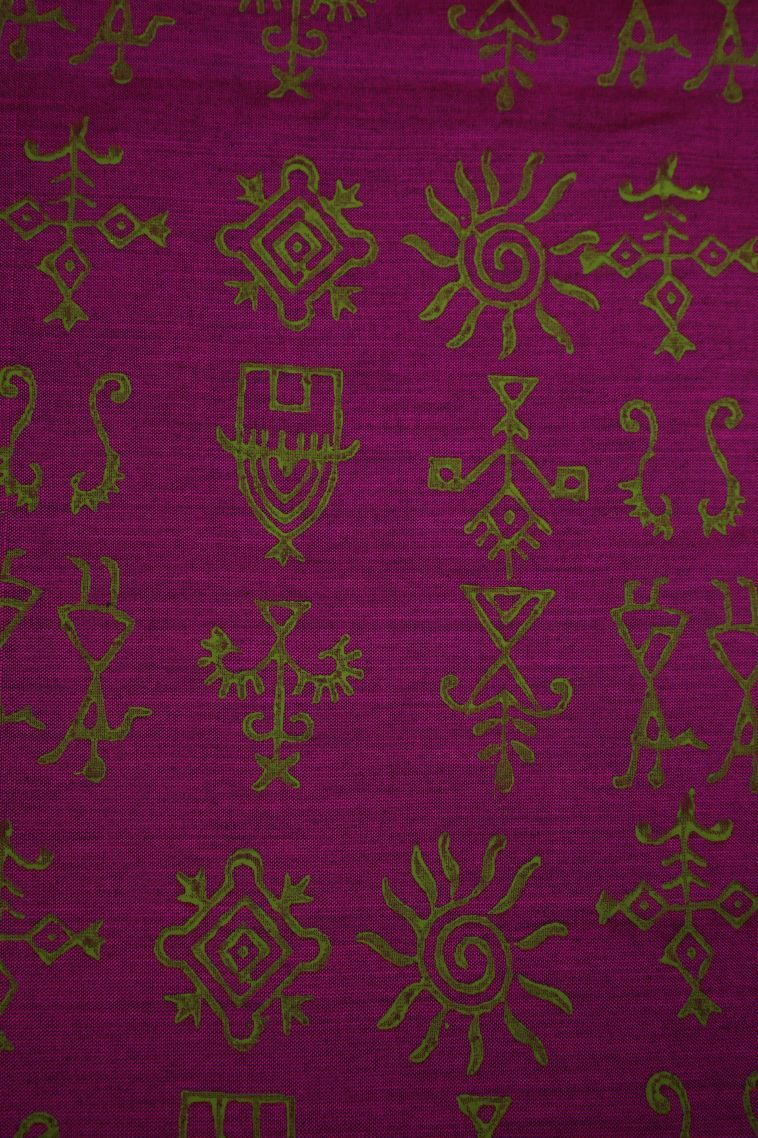 Pear Green Poly Cotton Sarees with Without Zari Zari Animal And Bird Motifs view 3