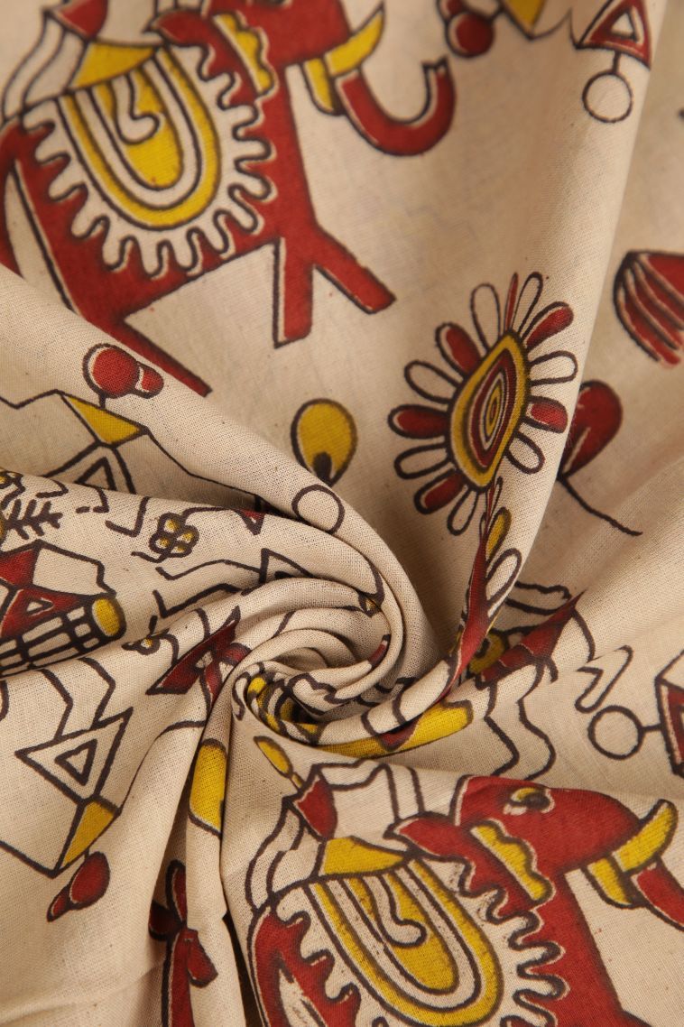 Linen White Cotton Sarees with Without Zari Zari Animal And Bird Motifs view 4