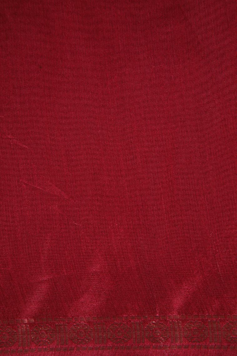 Crepe Pink Raw Silk Sarees with Without Zari Zari Floral Patterns view 3