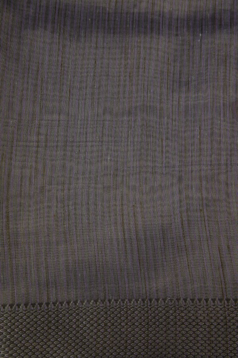 Cedar Brown Fancy Saree with Gold Zari Animal And Bird Motifs view 3