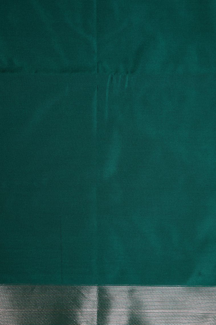 Amethyst Purple Apoorva Silk Sarees with Gold Zari Floral Patterns view 3