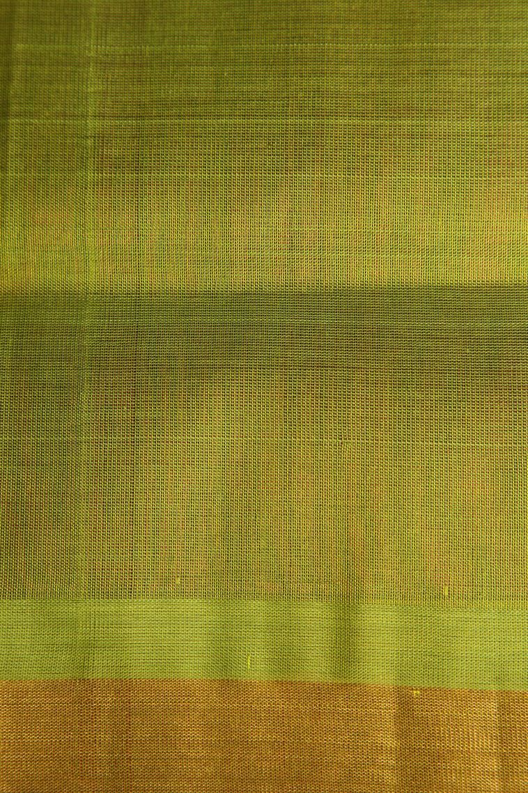 Magenta Purple Silk Cotton with Gold Zari Buttis (small Dots Or Motifs) view 3