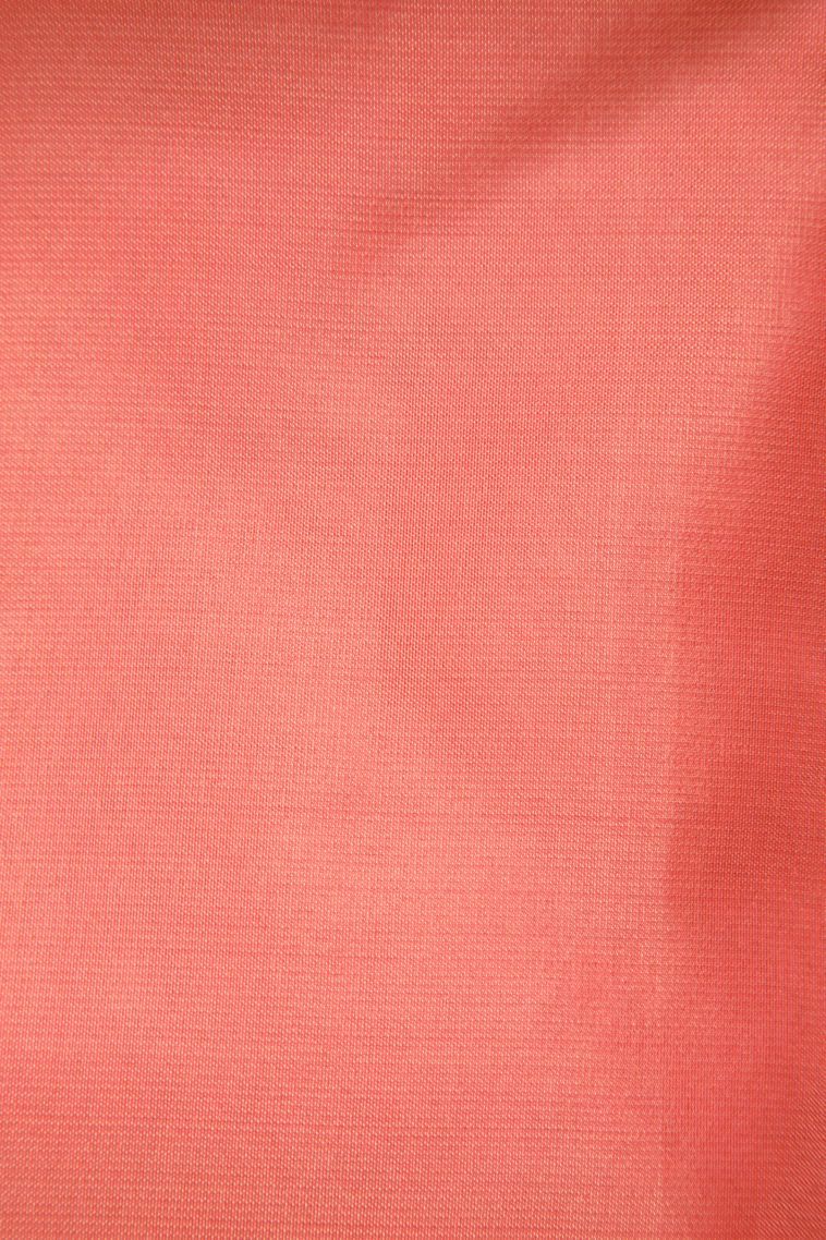 Tiger Orange Soft Silk Saree with Copper Zari Floral Patterns view 3