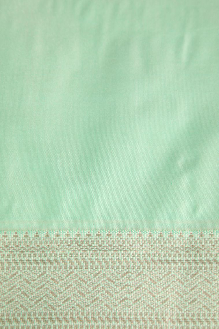 Viola Purple Apoorva Silk Sarees with Copper Zari Floral Puttas view 3