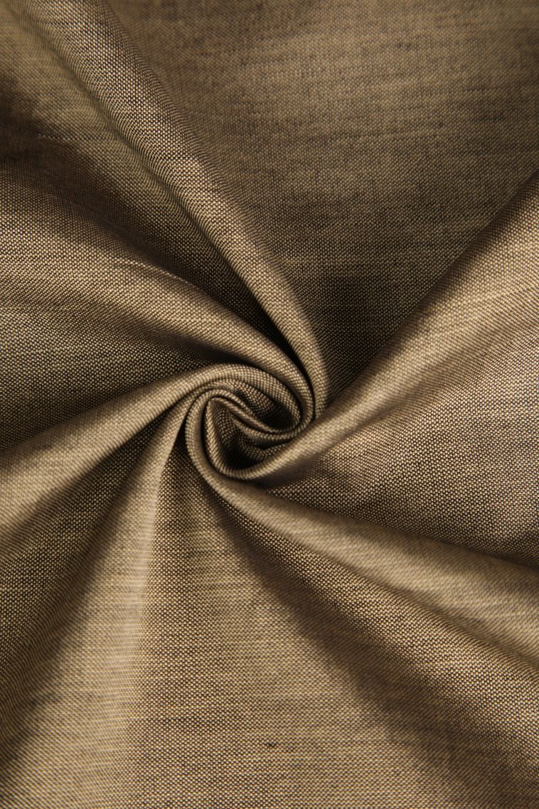 Gray Black Poly Cotton Sarees with Without Zari Zari Plain view 4