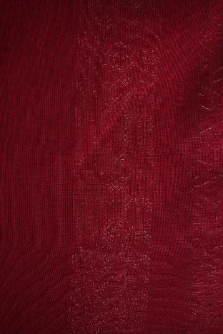 Bottle Green Silk Cotton Sarees with Silver Zari Geometric Shapes view 3