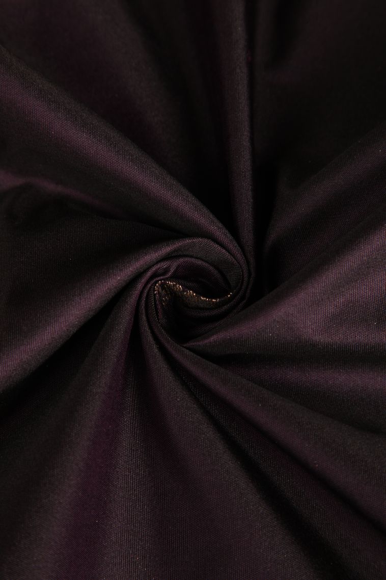 Carob Brown Apoorva Silk Sarees with Gold Zari Floral Puttas view 4