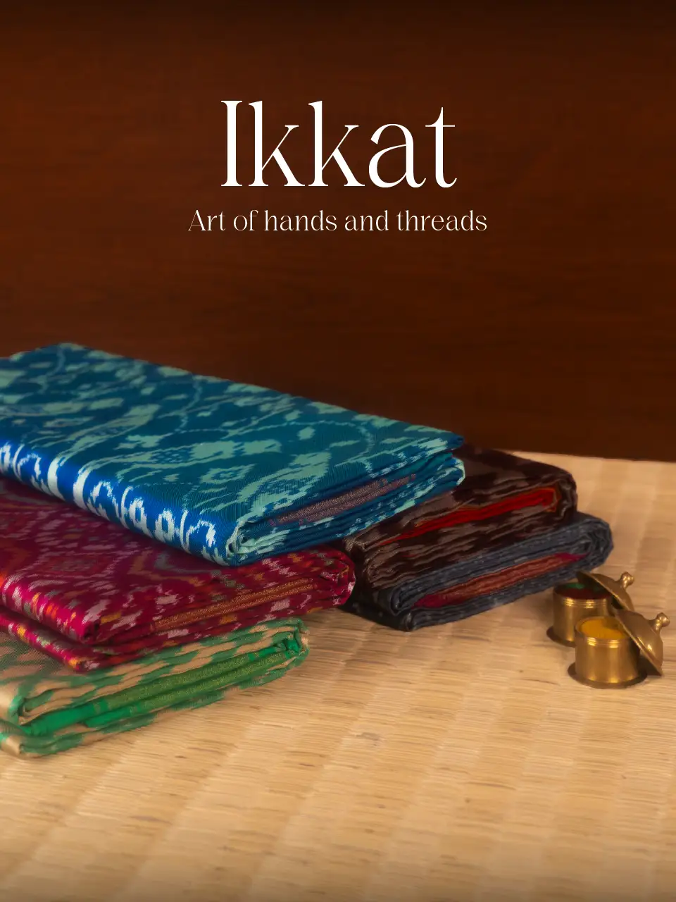 Ikkat Silk sarees